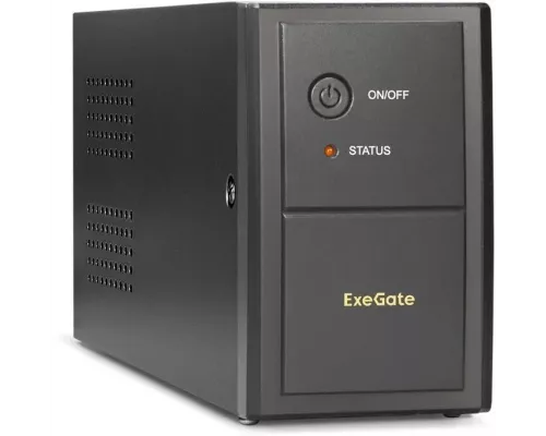 ИБП ExeGate EX292764RUS SpecialPro UNB-600.LED.AVR.2SH.RJ.USB <600VA/360W, LED, AVR, 2*Schuko, RJ45/11, USB, Black>