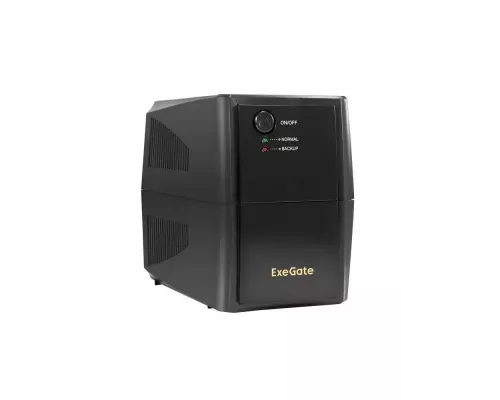 ИБП ExeGate Power Back BNB-500.LED.2SH <500VA/300W, LED, 2*Schuko, Black>
