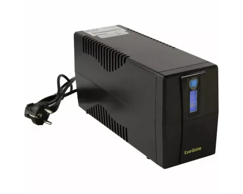 ИБП ExeGate Power Smart ULB-1000.LCD.AVR.4C13 <1000VA/550W, LCD, AVR, 4*C13, Black>