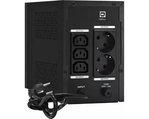 ИБП ExeGate SpecialPro Smart LLB-1500.LCD.AVR.2SH.3C13.USB <1500VA/950W, LCD, AVR, 2*Schuko+3*C13, USB, съемн.кабель, металл. корпус EX292800RUS