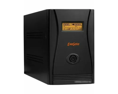 ИБП ExeGate SpecialPro Smart LLB-1600.LCD.AVR.2SH.3C13 <1600VA/950W, LCD, AVR, 2*Schuko+3*C13, съемн.кабель, металл. корпус EX292803RUS
