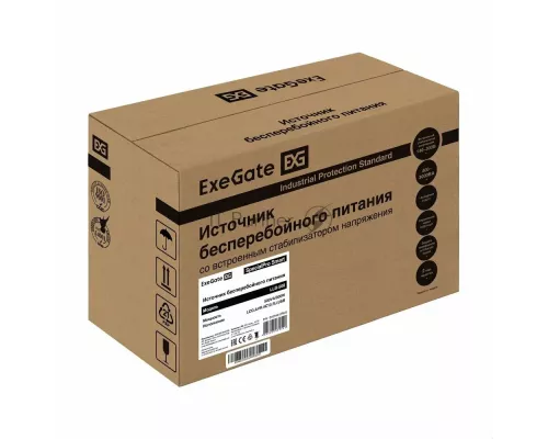 ИБП ExeGate SpecialPro Smart LLB-500.LCD.AVR.4C13.USB <500VA/300W, LCD, AVR, 4*C13, USB, Black>