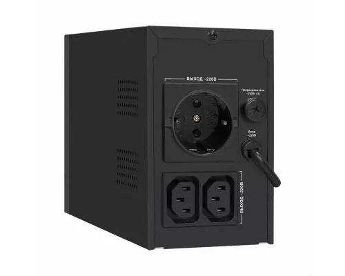 ИБП ExeGate SpecialPro UNB-1000.LED.AVR.1SH.2C13 <1000VA/550W, LED, AVR,1*Schuko+2*C13, металлический корпус, Black>