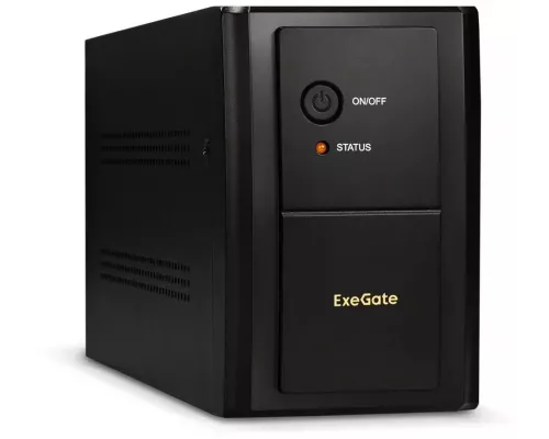 ИБП ExeGate SpecialPro UNB-1500.LED.AVR.C13.RJ <1500VA/950W, LED, AVR, 6*IEC-C13, RJ45/11, Black>