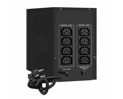 ИБП ExeGate SpecialPro UNB-1500.LED.AVR.C13.RJ <1500VA/950W, LED, AVR, 6*IEC-C13, RJ45/11, Black>