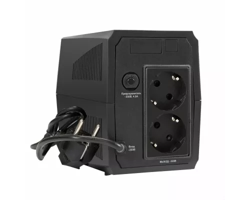 ИБП ExeGate SpecialPro UNB-500.LED.AVR.2SH <500VA/300W, LED, AVR, 2*Schuko, Black>