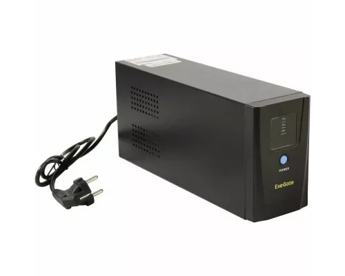 ИБП ExeGate SpecialPro UNB-900.LED.AVR.1SH.2C13.RJ.USB <900VA/500W, LED, AVR,1*Schuko+2*C13, RJ45/11,USB, металлический корпус, Black>