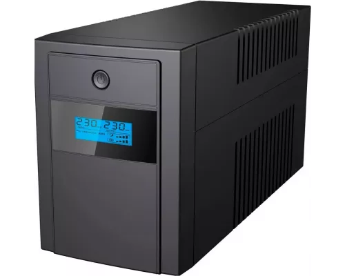 ИБП IPPON Back Basic 1200 LCD Euro 720Вт 1200ВА черный (1687965)