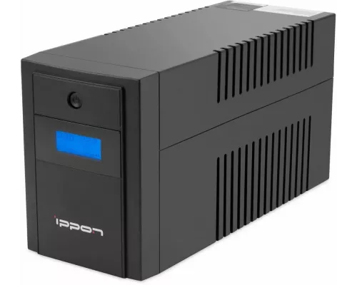 ИБП IPPON Back Basic 1200 LCD Euro 720Вт 1200ВА черный (1687965)
