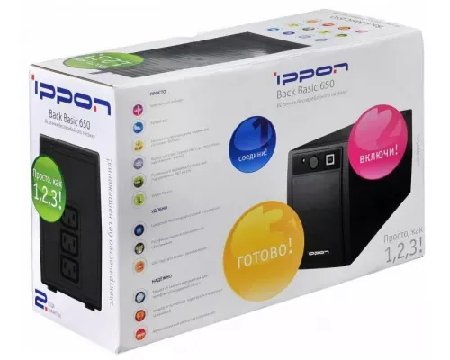 ИБП IPPON Back Basic 650 {337477}