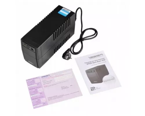 ИБП IPPON Back Basic 850 Euro 480Вт 850ВА черный (403408)