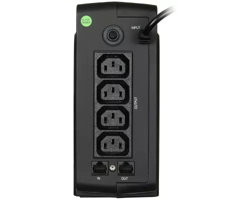 ИБП IPPON Back Office 400 200Вт 400ВА черный (74262)