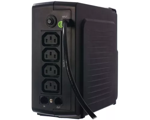 ИБП IPPON Back Office 400 200Вт 400ВА черный (74262)