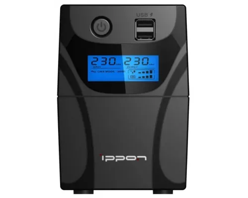 ИБП IPPON Back Power Pro II Euro 850 480Вт 850ВА черный (1005575)