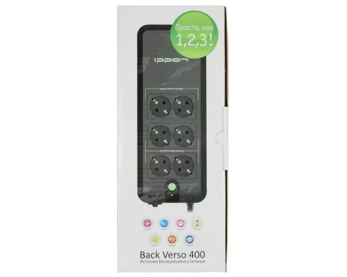 ИБП IPPON Back Verso 400 {751616}