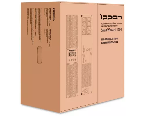 ИБП IPPON Smart Winner II 1500 1350Вт 1500ВА черный