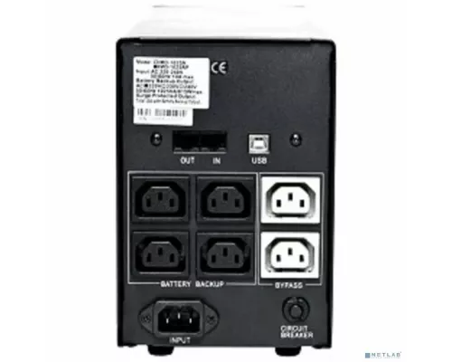 ИБП POWERCOM Imperial IMP-1025AP 615Вт 1025ВА черный