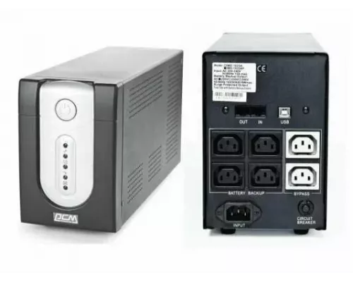 ИБП POWERCOM Imperial IMP-1025AP 615Вт 1025ВА черный