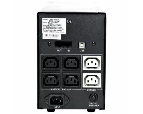 ИБП POWERCOM Imperial IMP-1500AP 900Вт 1500ВА черный