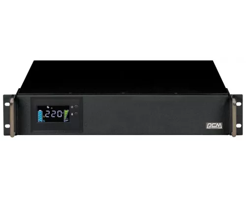 ИБП POWERCOM King Pro RM KIN-1200AP LCD 720Вт 1200ВА черный