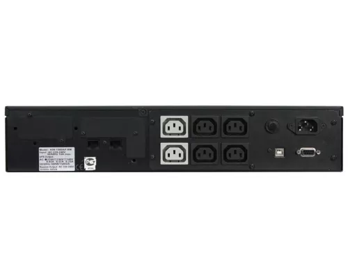 ИБП POWERCOM King Pro RM KIN-1200AP LCD 720Вт 1200ВА черный