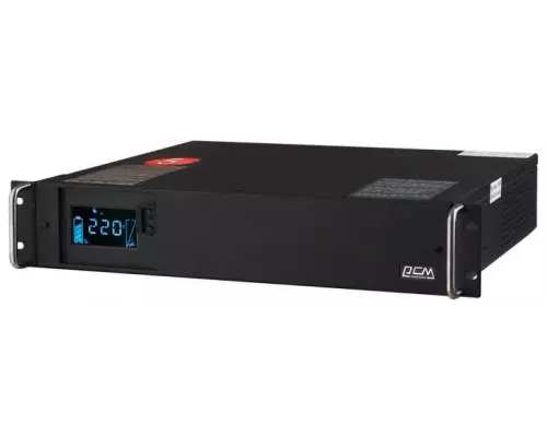 ИБП POWERCOM King Pro RM KIN-1200AP LCD 720Вт 1200ВА черный
