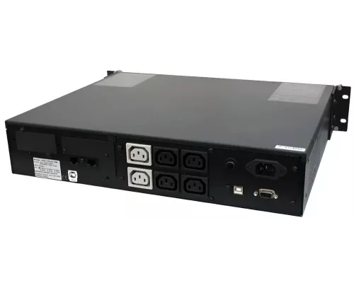 ИБП POWERCOM King Pro RM KIN-1200AP LCD 720Вт 1200ВА черный