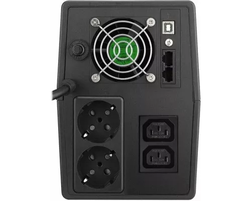 ИБП POWERCOM Macan MAC-1000 1000Вт 1000ВА черный