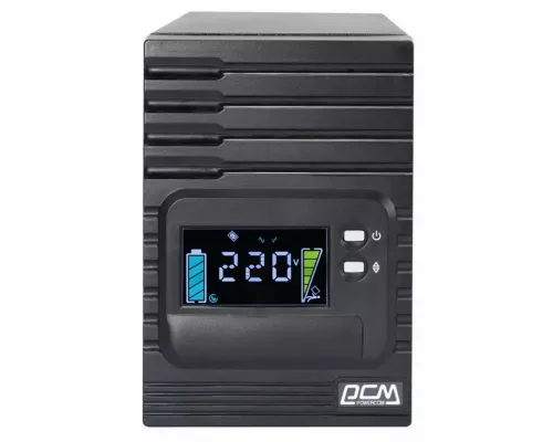ИБП POWERCOM Smart King Pro+ SPT-1000-II LCD 800Вт 1000ВА черный