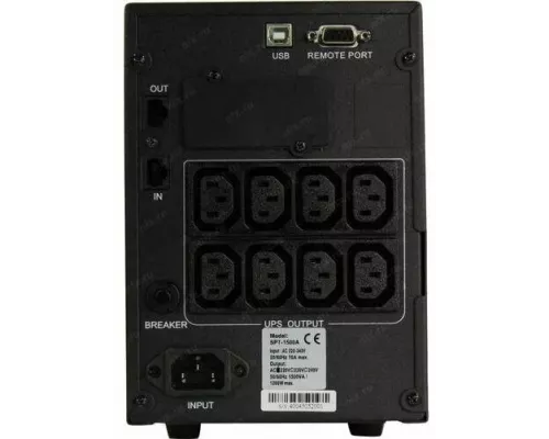 ИБП POWERCOM Smart King Pro+ SPT-1500-II LCD 1200Вт 1500ВА черный