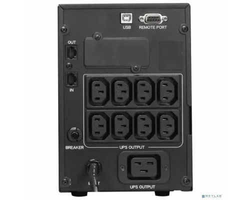 ИБП POWERCOM Smart King Pro+ SPT-2000-II LCD 1600Вт 2000ВА черный