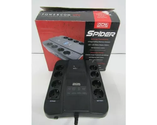 ИБП POWERCOM Spider SPD-650N 390Вт 650ВА черный