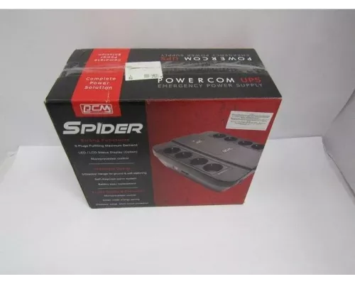 ИБП POWERCOM Spider SPD-650N 390Вт 650ВА черный