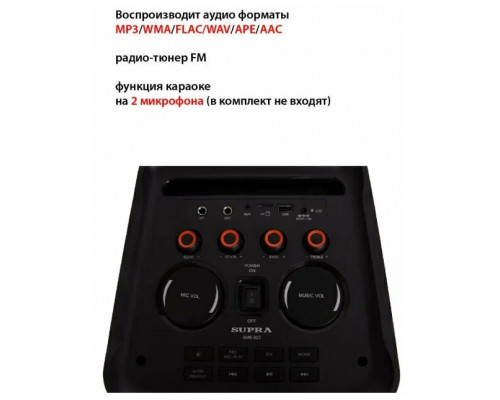 Портативная колонка SUPRA SMB-820