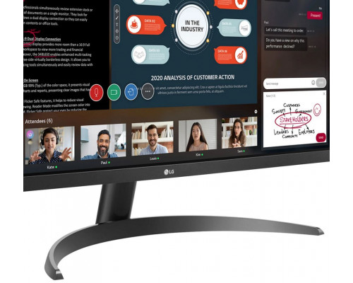 Монитор 29" LG UltraWide 29WP500-B черный IPS LED 21:9 (Ultrawide) HDMI матовая 250cd 178гр/178гр 2560x1080 FHD 5.2кг