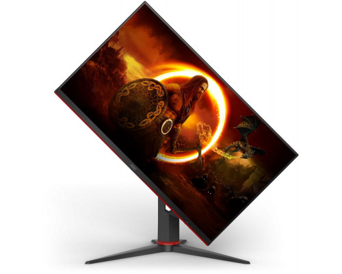 Монитор AOC 27" Q27G2U черный/красный VA LED 1ms 16:9 HDMI матовая HAS Piv 3000:1 250cd 178гр/178гр 2560x1440 DP 2K USB 4.43кг