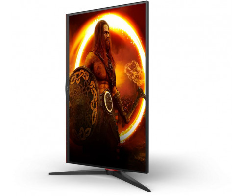 Монитор AOC 27" Q27G2U черный/красный VA LED 1ms 16:9 HDMI матовая HAS Piv 3000:1 250cd 178гр/178гр 2560x1440 DP 2K USB 4.43кг