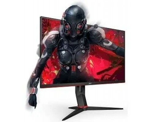 Монитор AOC 27" Q27G2U черный/красный VA LED 1ms 16:9 HDMI матовая HAS Piv 3000:1 250cd 178гр/178гр 2560x1440 DP 2K USB 4.43кг