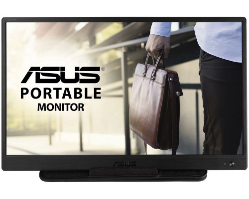 Монитор Asus 15.6" Portable MB165B черный TN LED 10ms 16:9 M/M матовая 500:1 220cd 90гр/65гр 1366x768 USB Touch