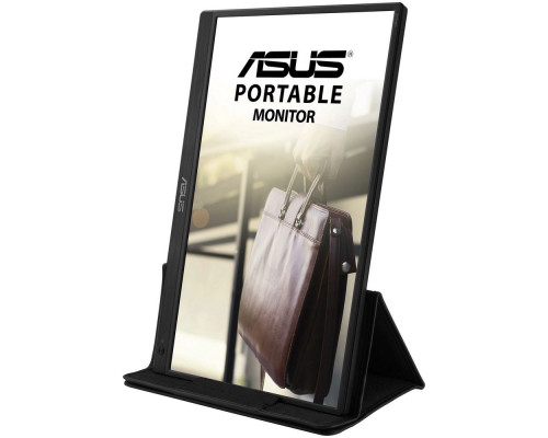 Монитор Asus 15.6" Portable MB165B черный TN LED 10ms 16:9 M/M матовая 500:1 220cd 90гр/65гр 1366x768 USB Touch