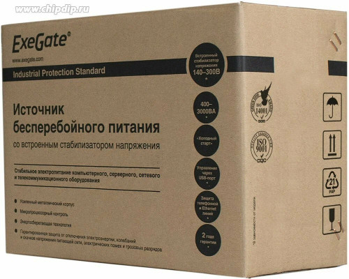 ИБП ExeGate SpecialPro Smart LLB-1500.LCD.AVR.C13.RJ <1500VA/950W, LCD, AVR, 6*IEC-C13, RJ45/11, Black>