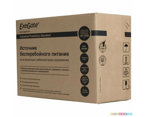 ИБП ExeGate SpecialPro Smart LLB-2000.LCD.AVR.EURO.RJ <2000VA/1200W, LCD, AVR, 4 евророзетки, RJ45/11, Black>