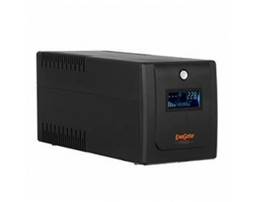 ИБП ExeGate SpecialPro Smart LLB-2200.LCD.AVR.EURO.RJ <2200VA/1300W, LCD, AVR, 4 евророзетки, RJ45/11, Black>