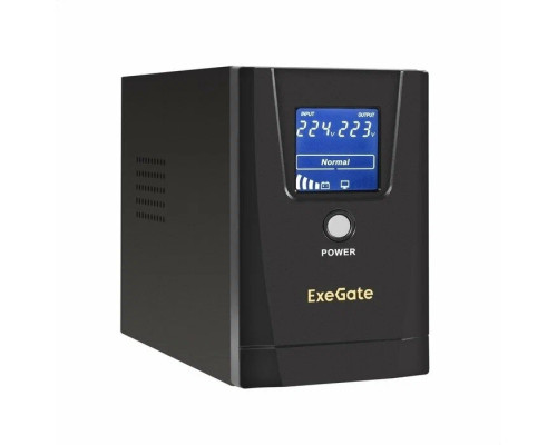 ИБП ExeGate SpecialPro Smart LLB-500.LCD.AVR.4C13.USB <500VA/300W, LCD, AVR, 4*C13, USB, Black> ИБП ExeGate SpecialPro Smart LLB-500.LCD.AVR.4C13.USB <500VA/300W, LCD, AVR, 4*C13, USB, Black>