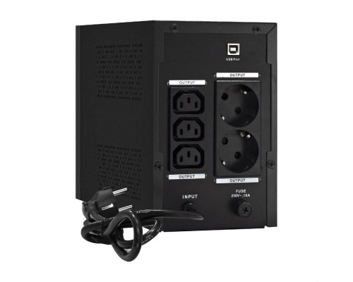 ИБП ExeGate SpecialPro Smart LLB-1500.LCD.AVR.2SH.3C13.USB <1500VA/950W, LCD, AVR, 2*Schuko+3*C13, USB, съемн.кабель, металл. корпус EX292800RUS