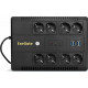 ИБП ExeGate NEO NNB-650.LED.AVR.8SH.CH <650VA/390W, LED, AVR, 8*Schuko, 4*USB-порта для зарядки, Black>
