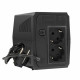 ИБП ExeGate Power Back BNB-500.LED.2SH <500VA/300W, LED, 2*Schuko, Black>