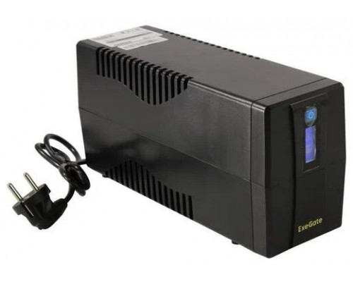 ИБП ExeGate Power Smart ULB-1000.LCD.AVR.4C13 <1000VA/550W, LCD, AVR, 4*C13, Black>