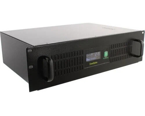 ИБП ExeGate ServerRM UNL-1500.LCD.AVR.2SH.4C13.RJ.USB.3U <1500VA/900W, LCD, AVR, 2*Schuko+4*C13, RJ45/11, USB, 3U, установка в стойку EX293056RUS