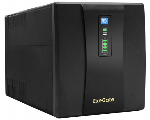 ИБП ExeGate SpecialPro UNB-1500.LED.AVR.EURO.RJ <1500VA/950W, LED, AVR, 4 евророзетки, RJ45/11, Black>